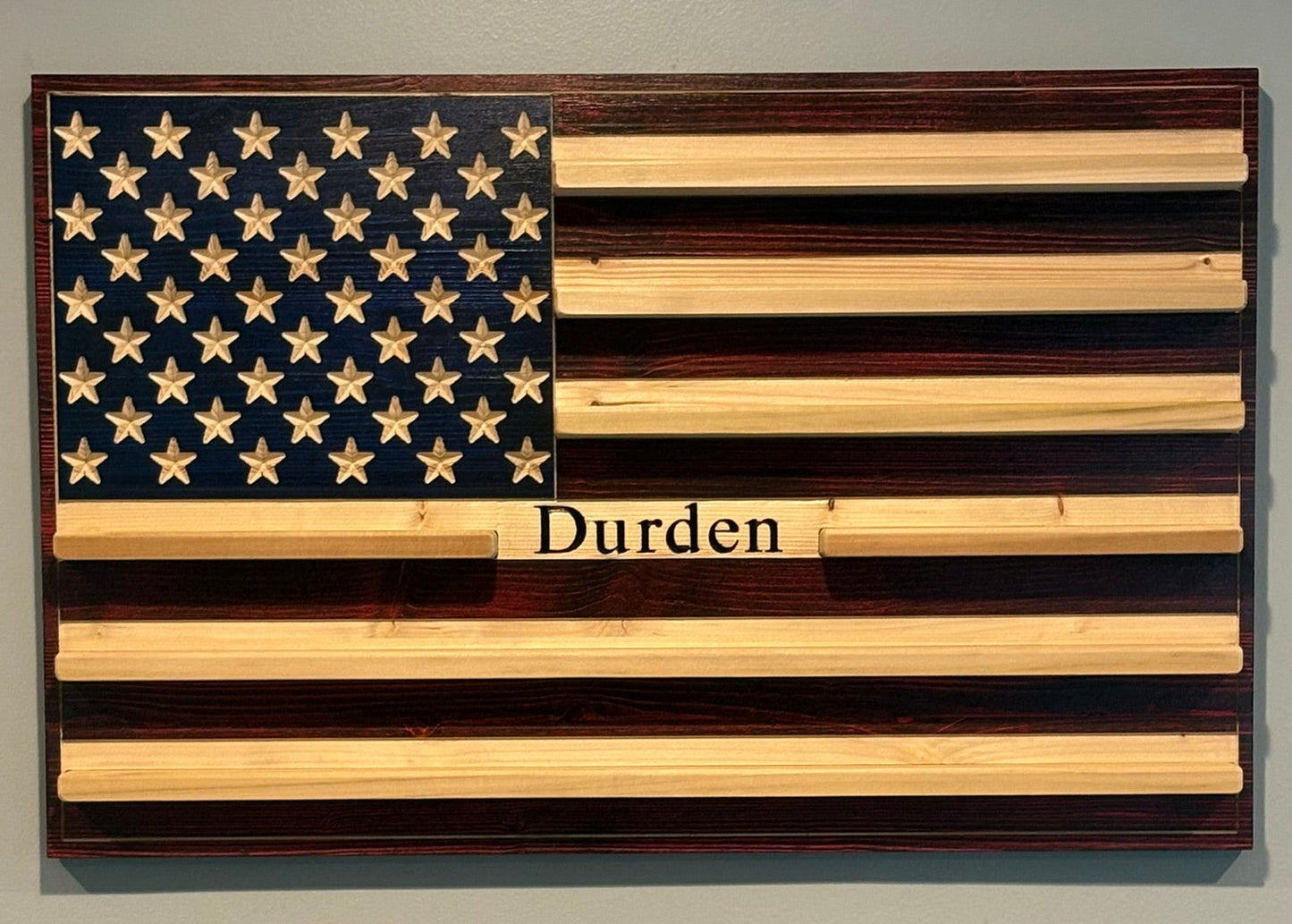 Custom Wood and Epoxy Plaque