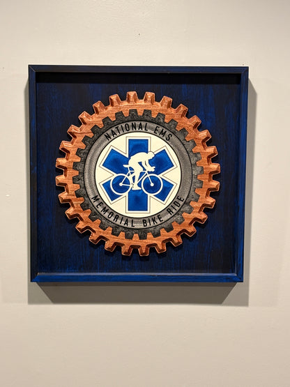 Custom Wood and Epoxy Plaque